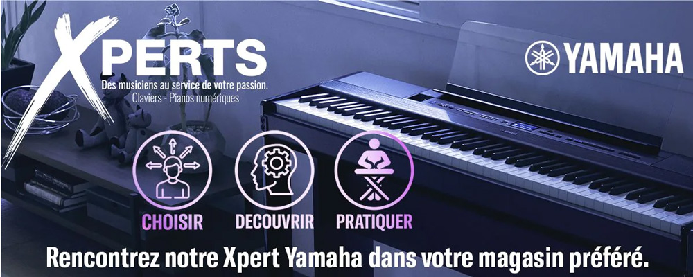 Pianos : Les Xperts Yamaha à votre rencontre !