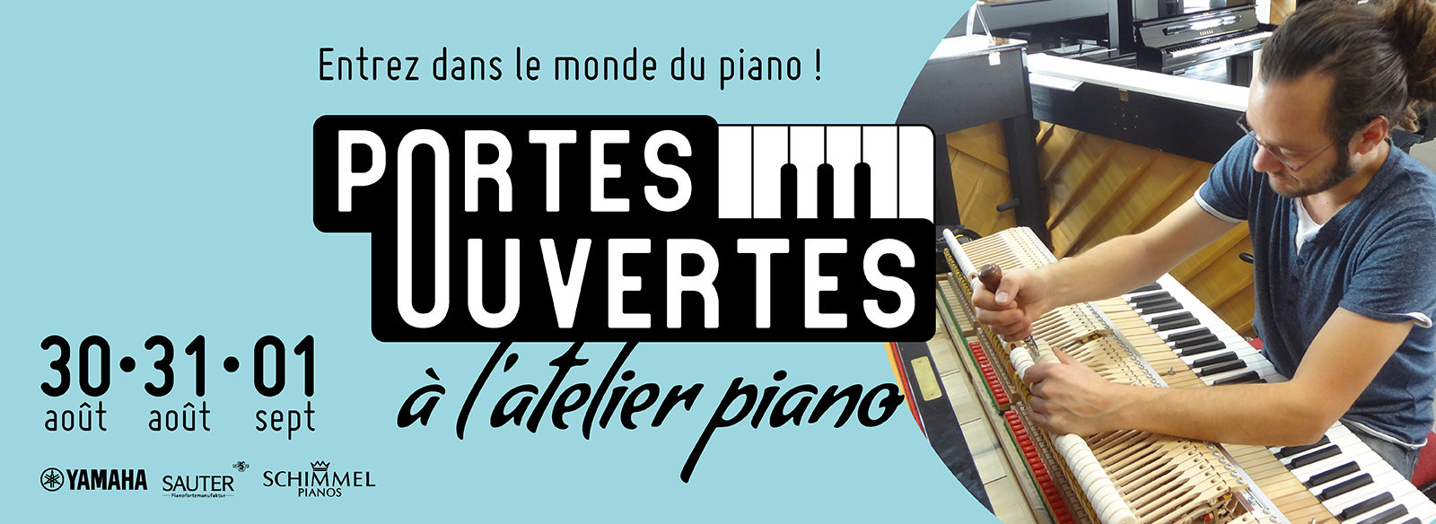 Portes ouvertes à l'atelier piano