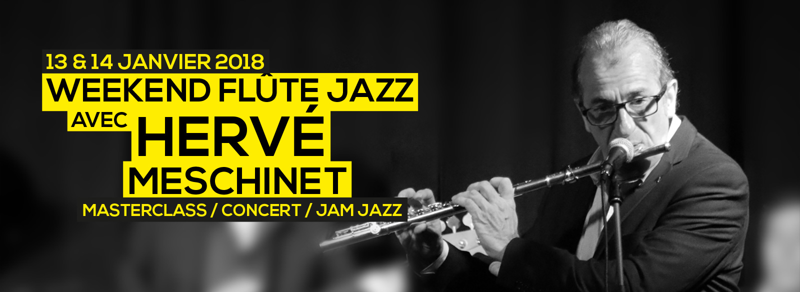 Weekend flûte jazz avec Hervé Meschinet